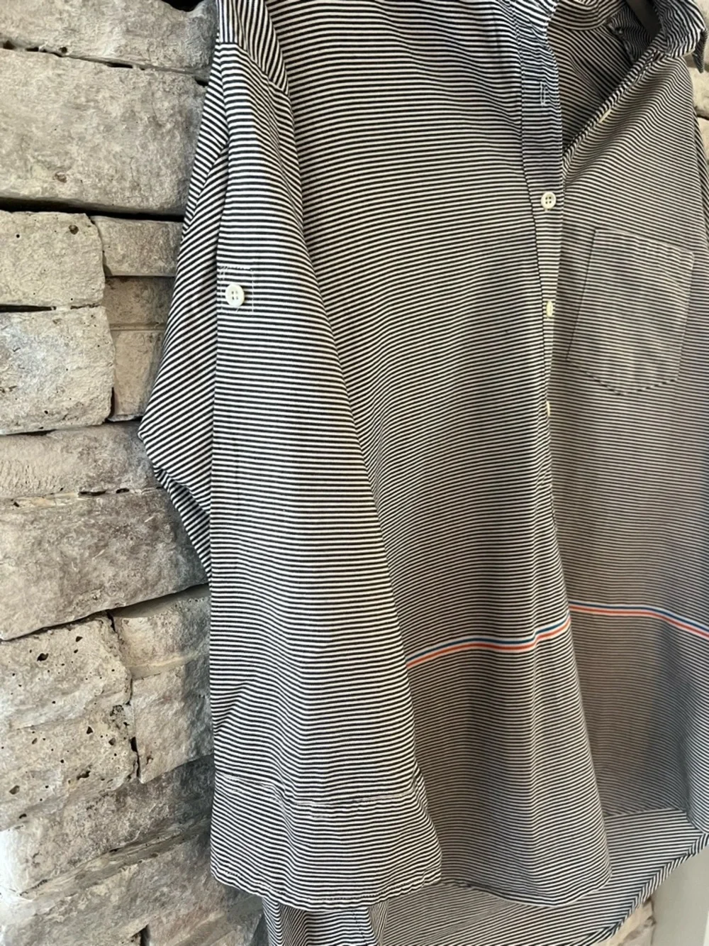 J. Crew Womens Striped Popover Blouse Size 10
